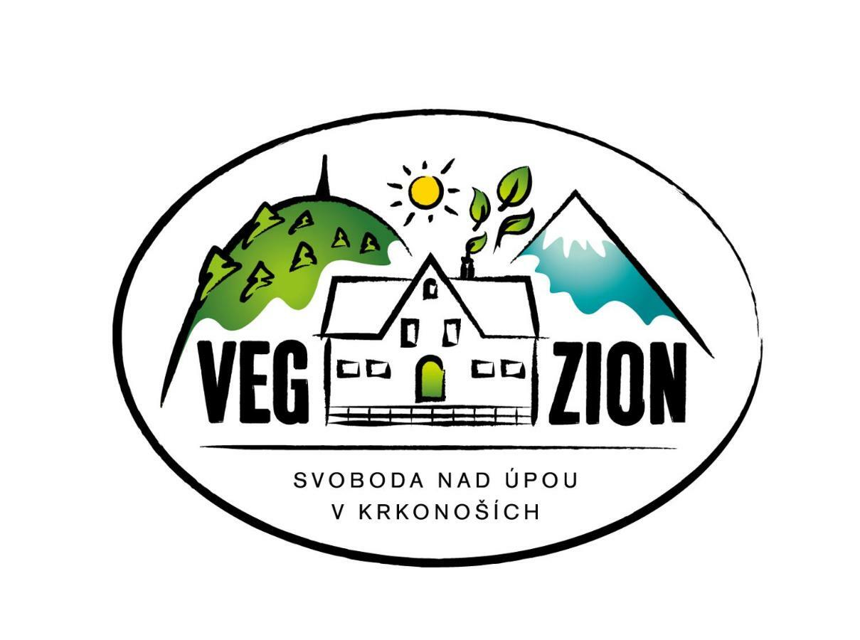 Vegzion - Vegan B&B Svoboda nad Upou Ngoại thất bức ảnh